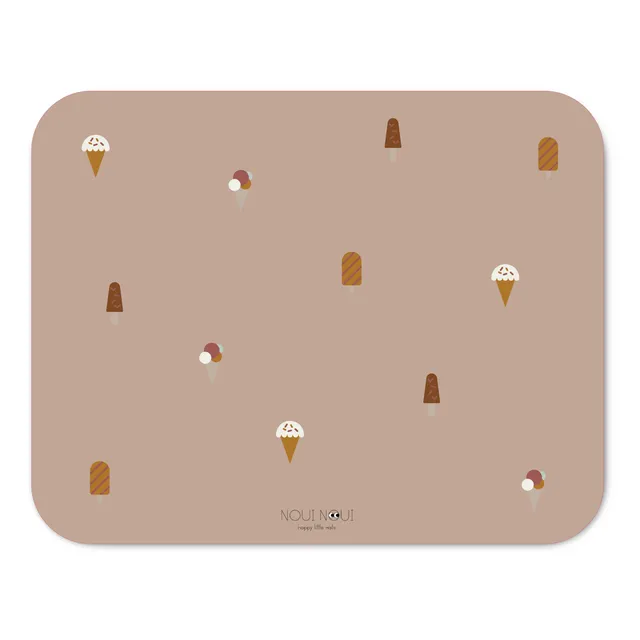 Noui Noui Floor Mats tappetino ice cream rose 120x95 cm