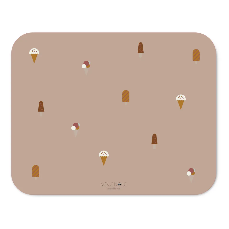 Noui Noui Floor Mats tappetino ice cream rose 120x95 cm