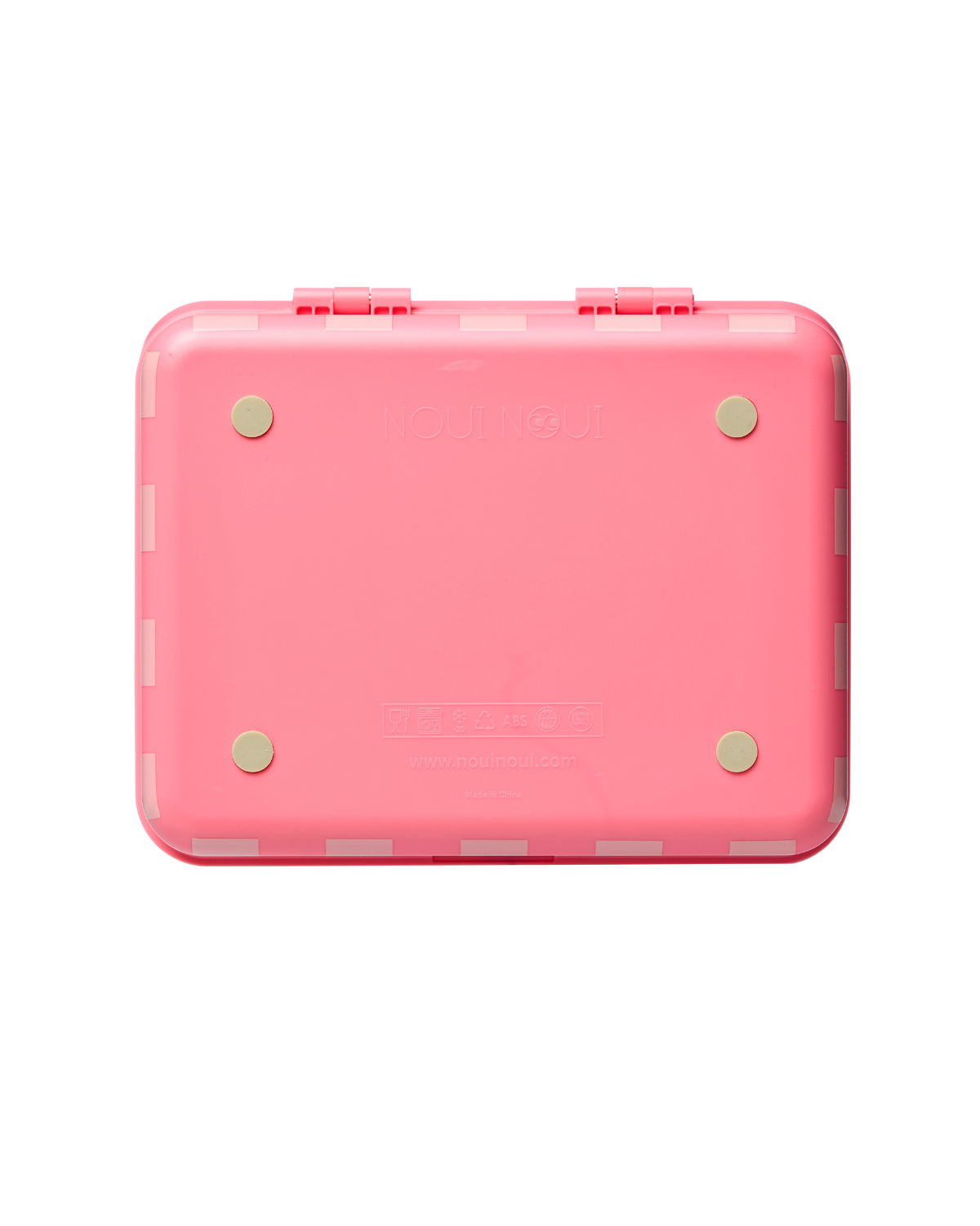 Noui Noui Lunch Boxes portapranzo rosa 3 vassoi