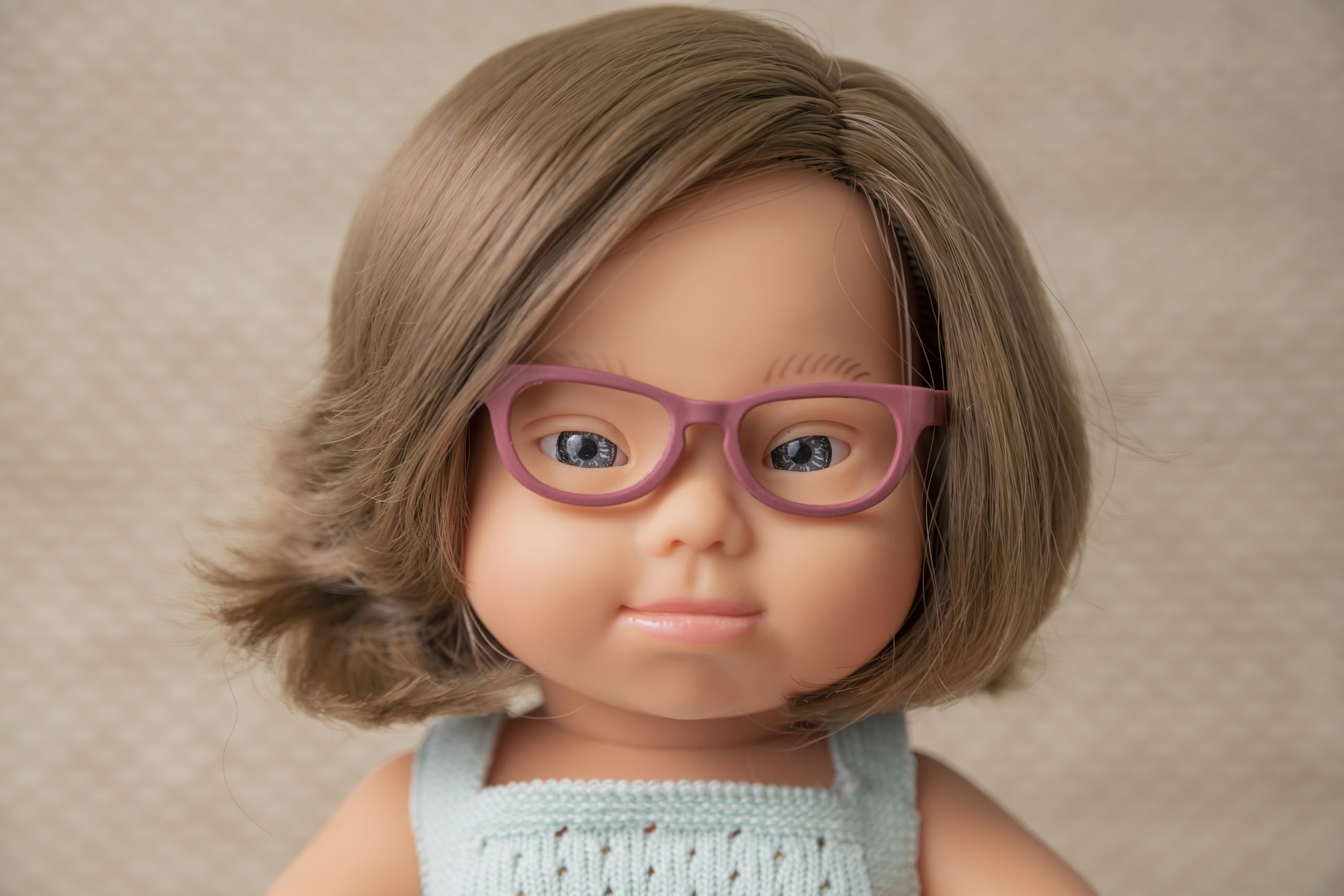 Miniland Bambole occhiali bambola 38 cm viola