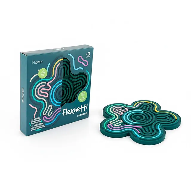 Miniland Flexhetti Fiore gioco sensoriale silicone 3 anni