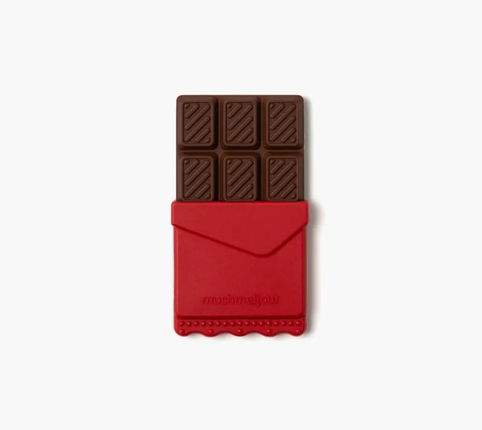 Muchmellow Primi Dentini massaggiagengive silicone cioccolato morbido