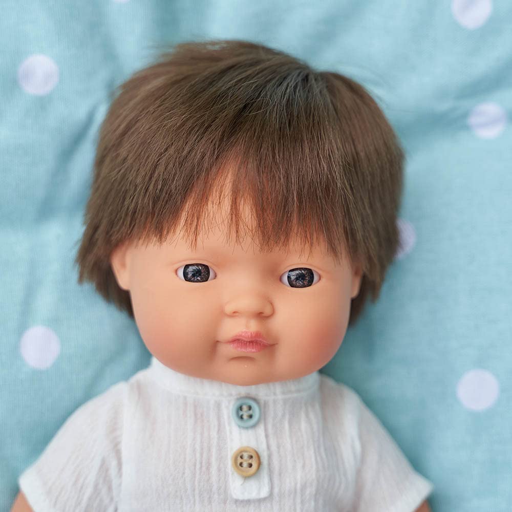 Miniland Bambole 31179 Bambola Maschio 38 cm Capelli