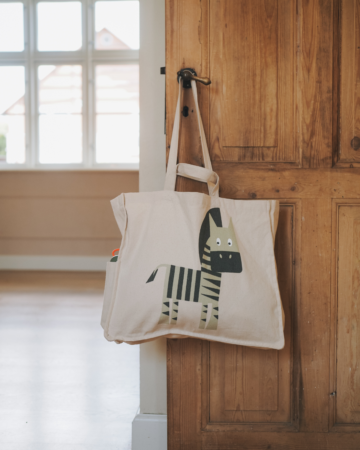 Noui Noui Shopper Borsa Zebra in Cotone