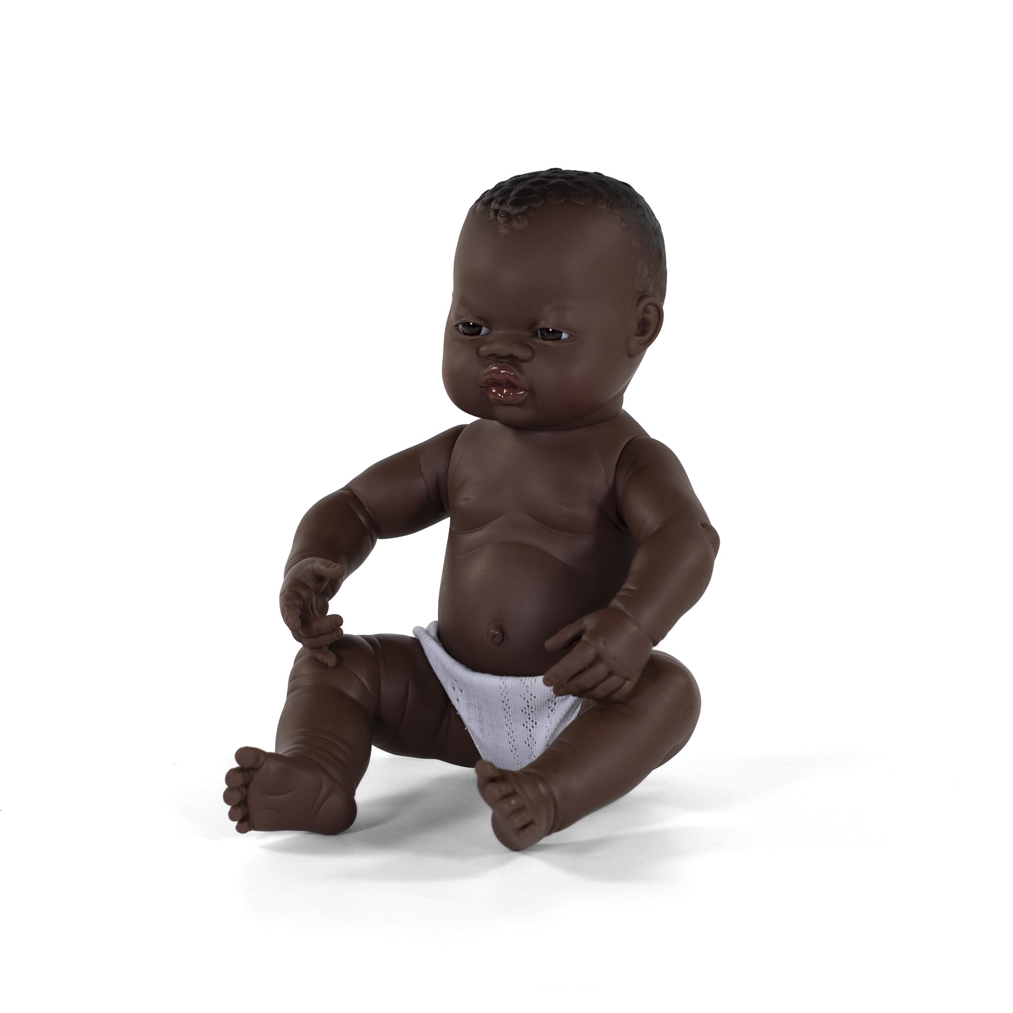 Miniland Bambole Bambola Africana 40 cm Neonata Vinile