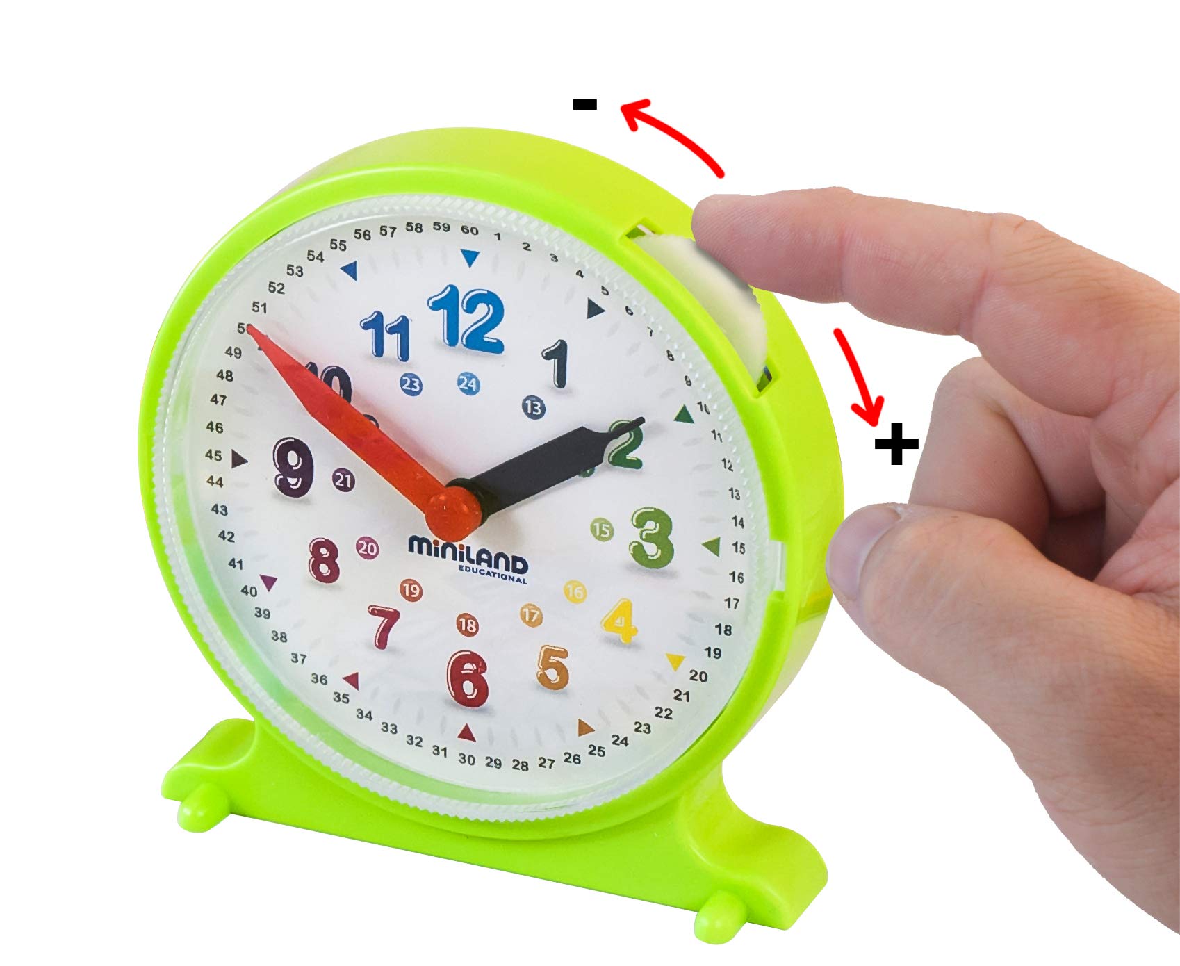 Miniland Giochi matematica Orologio 45311 12 schede attività