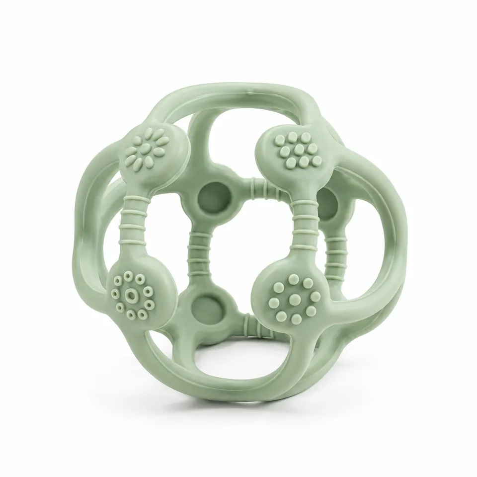 BoJungle Playtime Ball Silicone Jade palla sensoriale verde