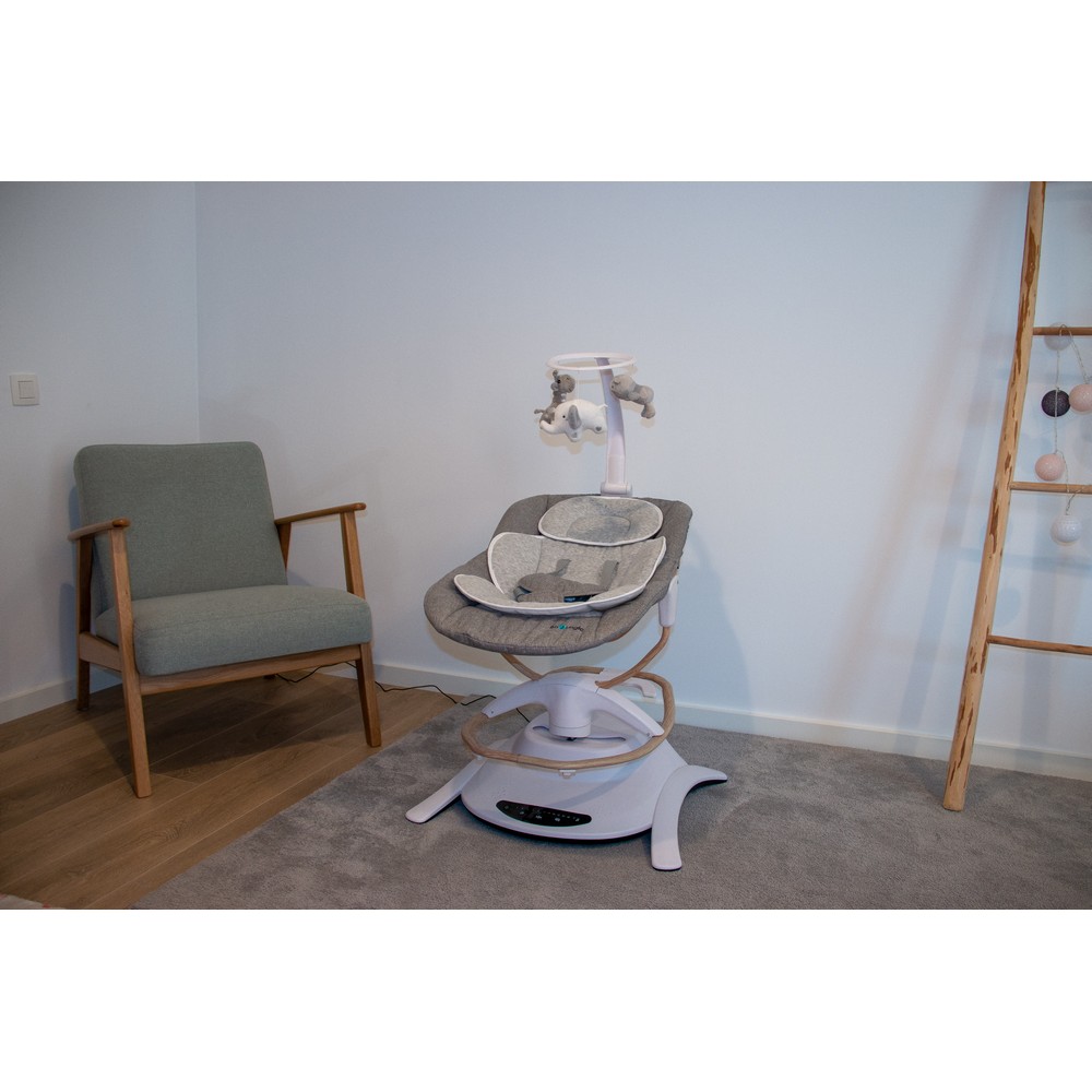 BoJungle Swings Rockers Pure White Altalena 2 in 1