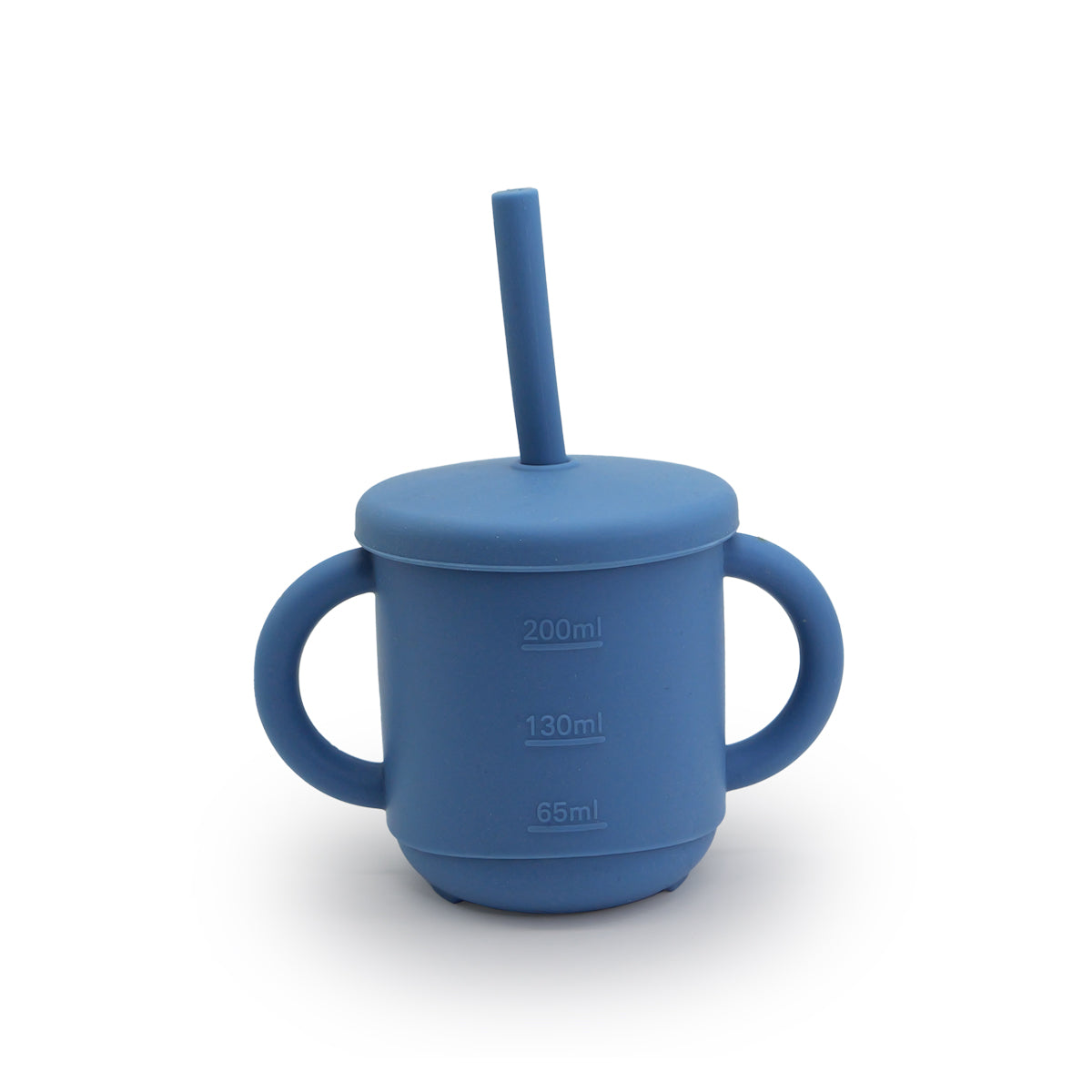 Mizu Baby Taiki Tazza Silicone Blu Beccuccio Cannuccia