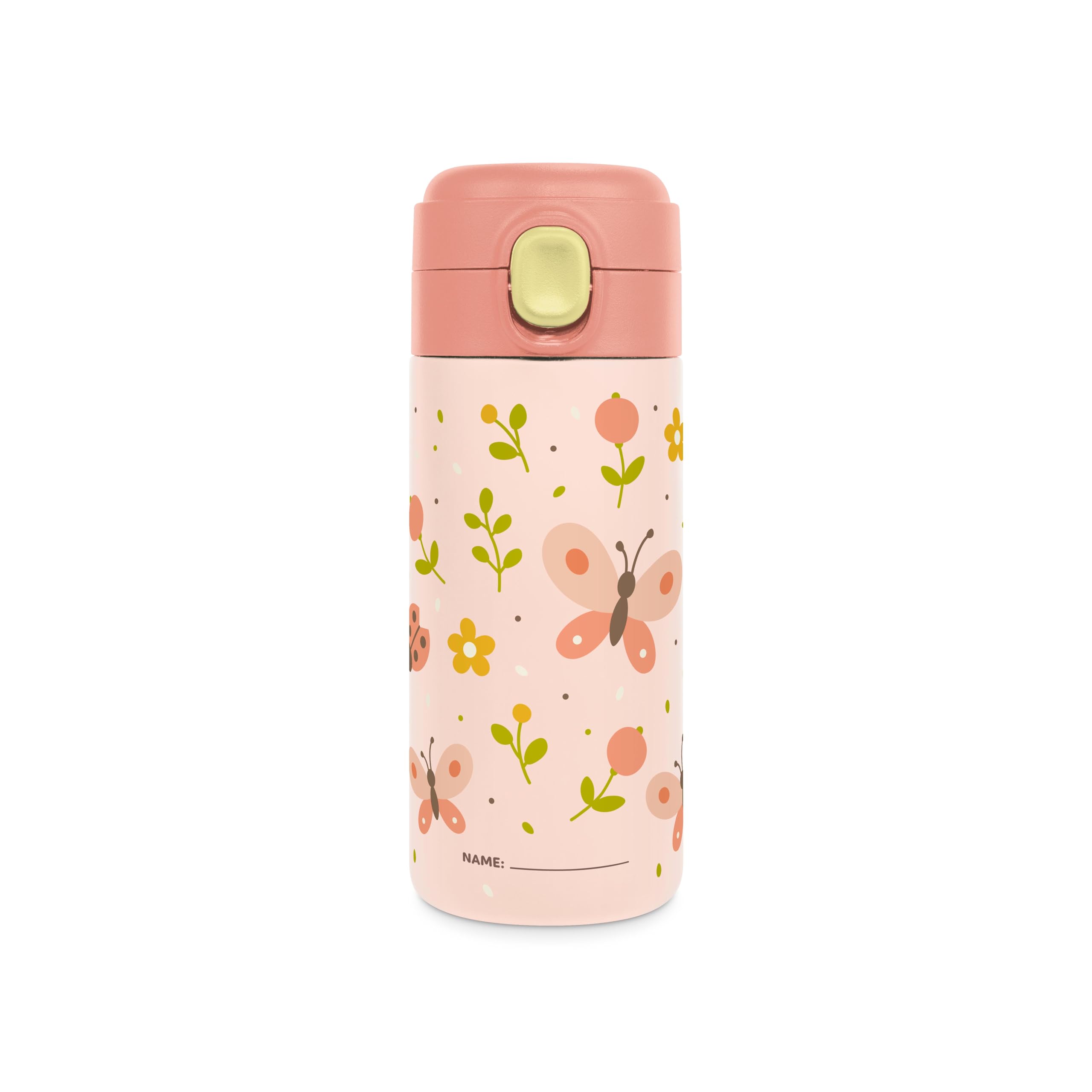 Miniland Steel Junior Borraccia Acciaio Pink 320 ml