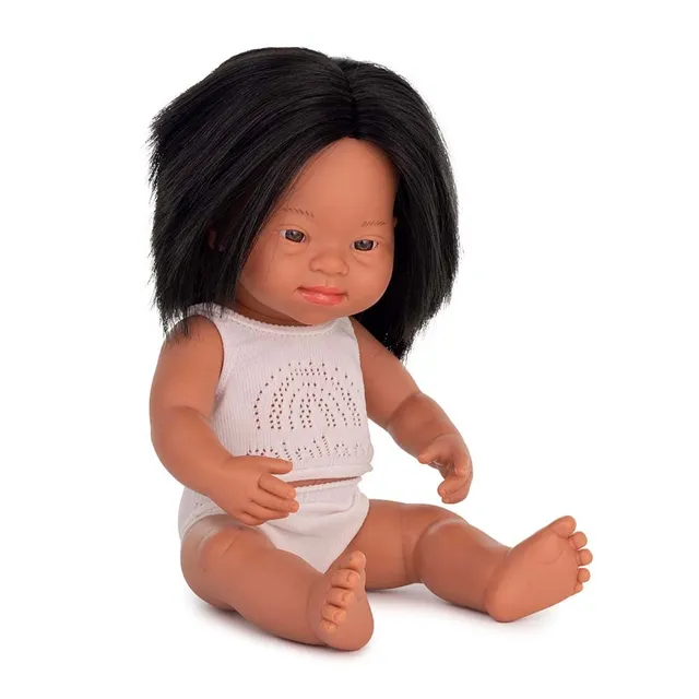 Miniland Dolls 31268 bambola latina Down 38 cm vinile