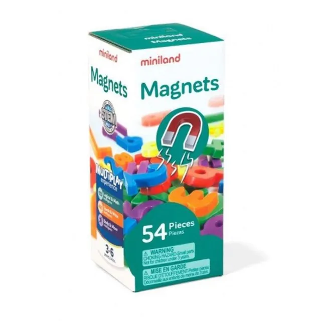 Miniland Angolo Magnetico Numeri gioco 54 pezzi 3-6 anni
