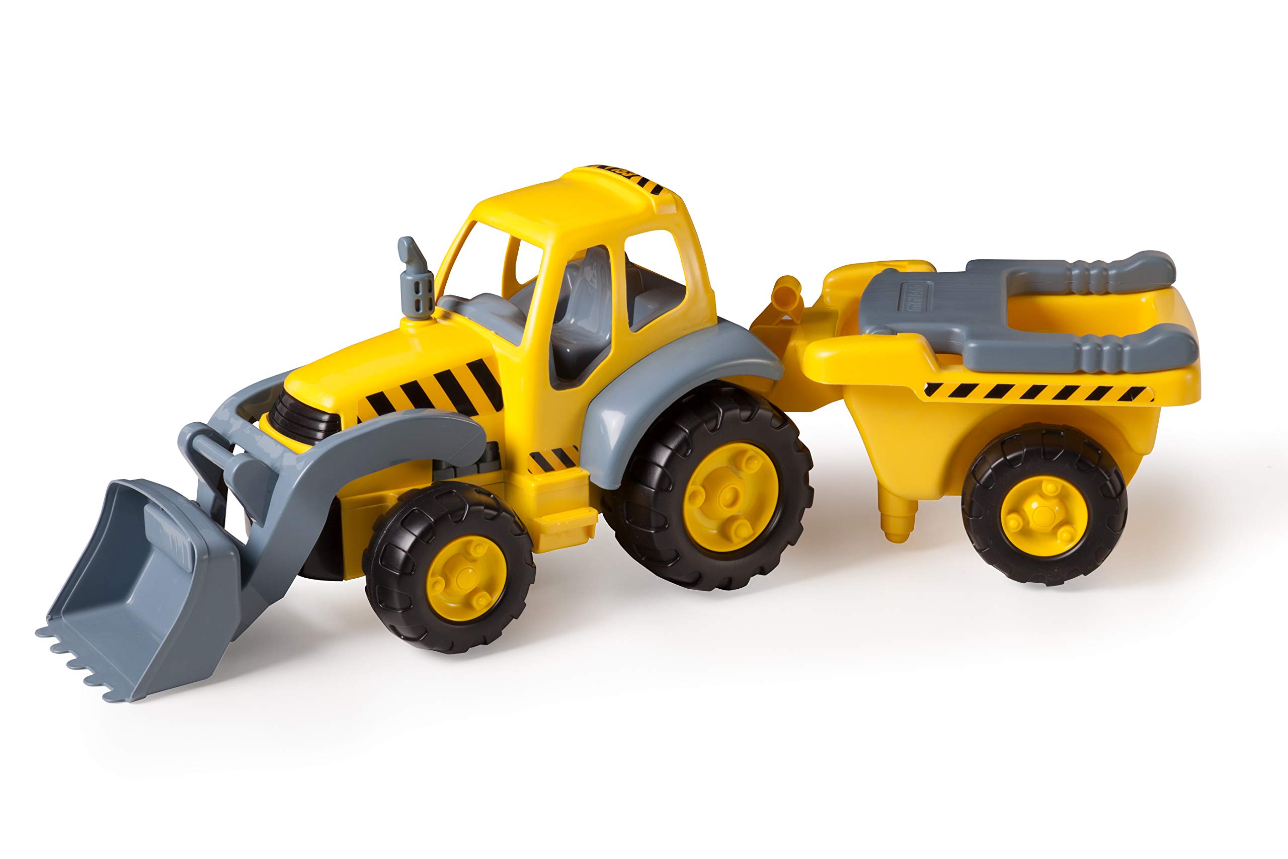 Miniland Veicoli 45153 Super Tractor trattore con rimorchio 83 cm