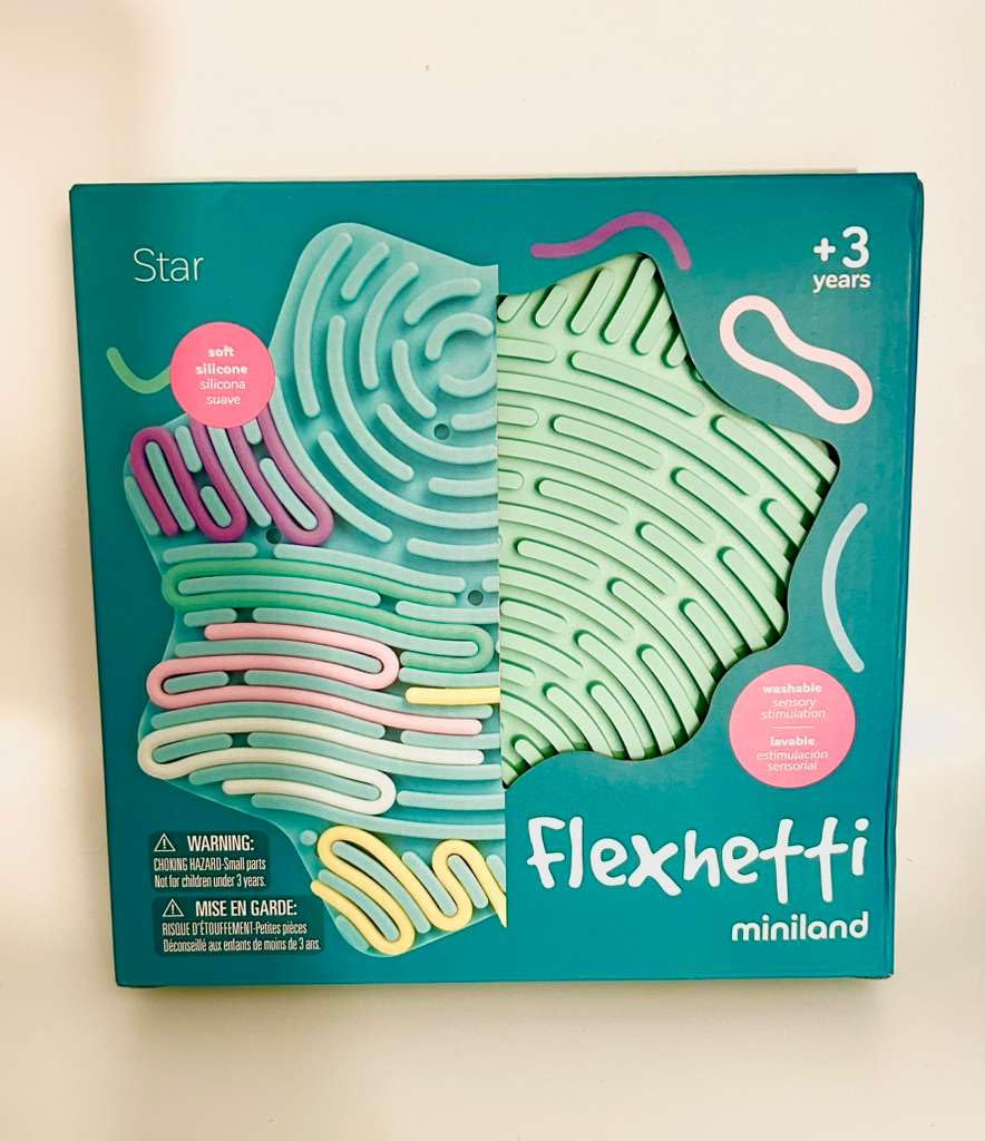 Miniland Flexhetti Fiore gioco sensoriale silicone 3 anni