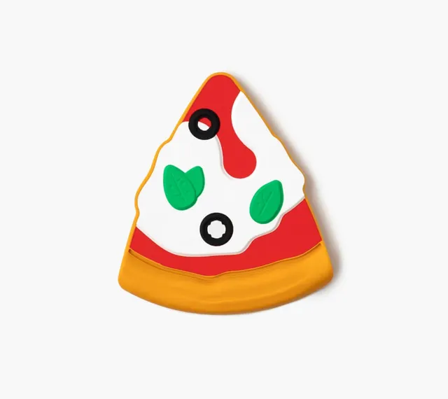 Muchmellow Primi Dentini massaggiagengive silicone pizza morbido