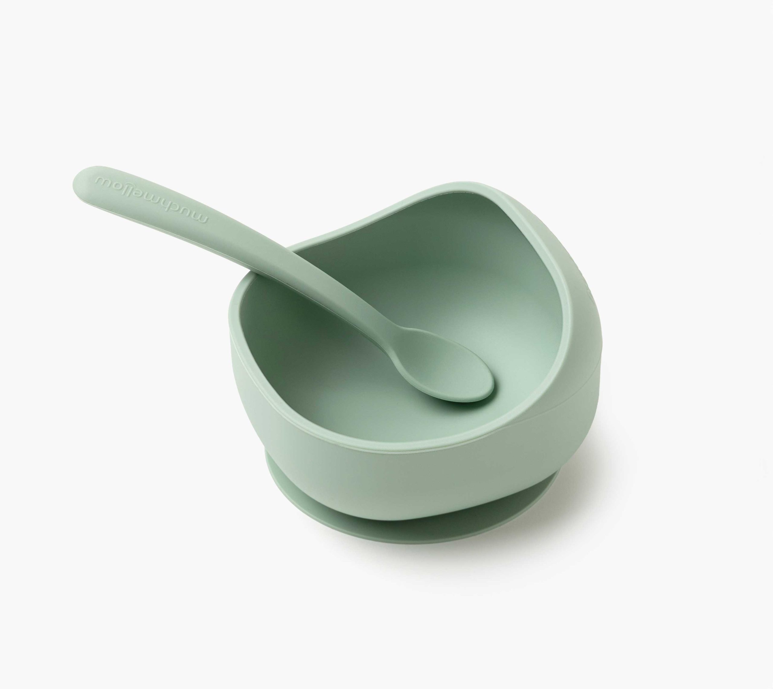 Muchmellow Pappa Set pappa Ciotola e cucchiaio silicone