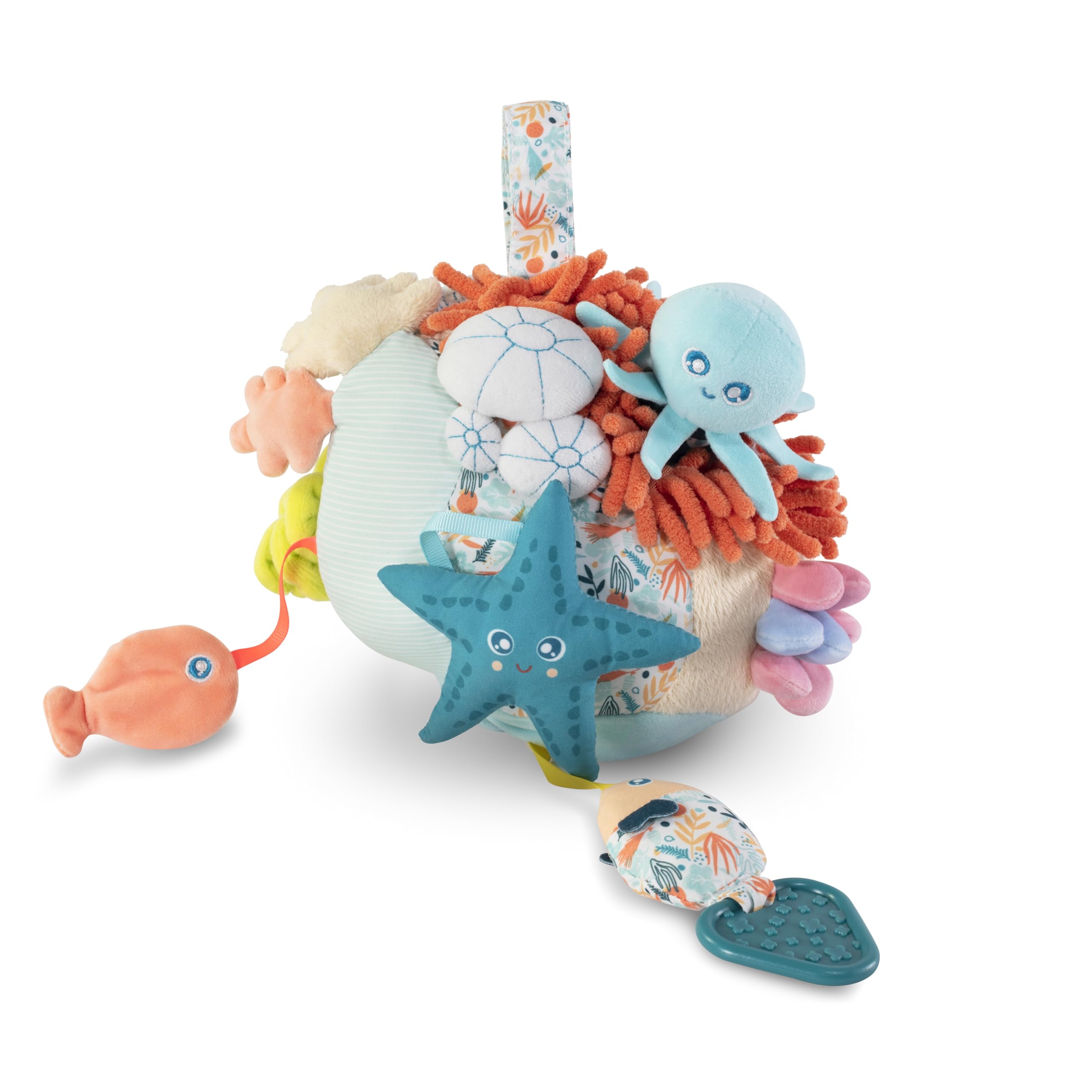 Miniland Sensorial Reef Peluche Sensoriale Neonati Sonaglio