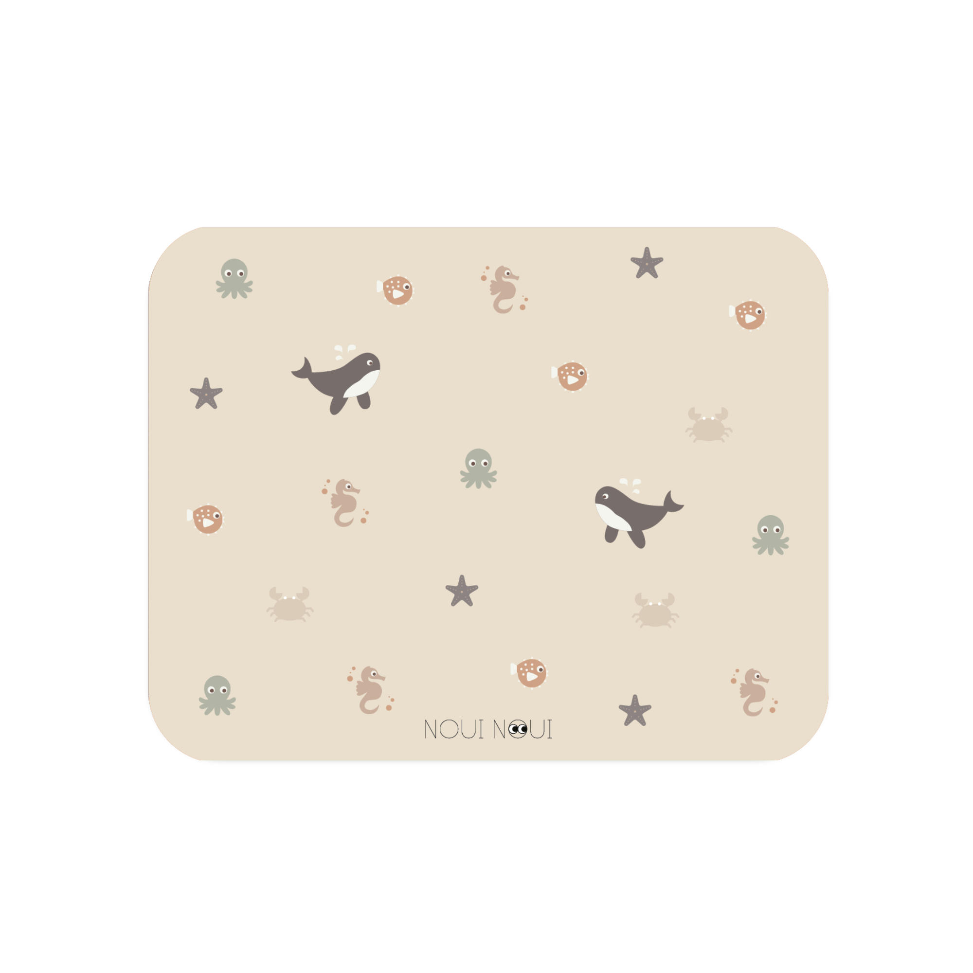 Noui Noui Placemats Tovaglietta Wild Ocean Nude 43x34 cm