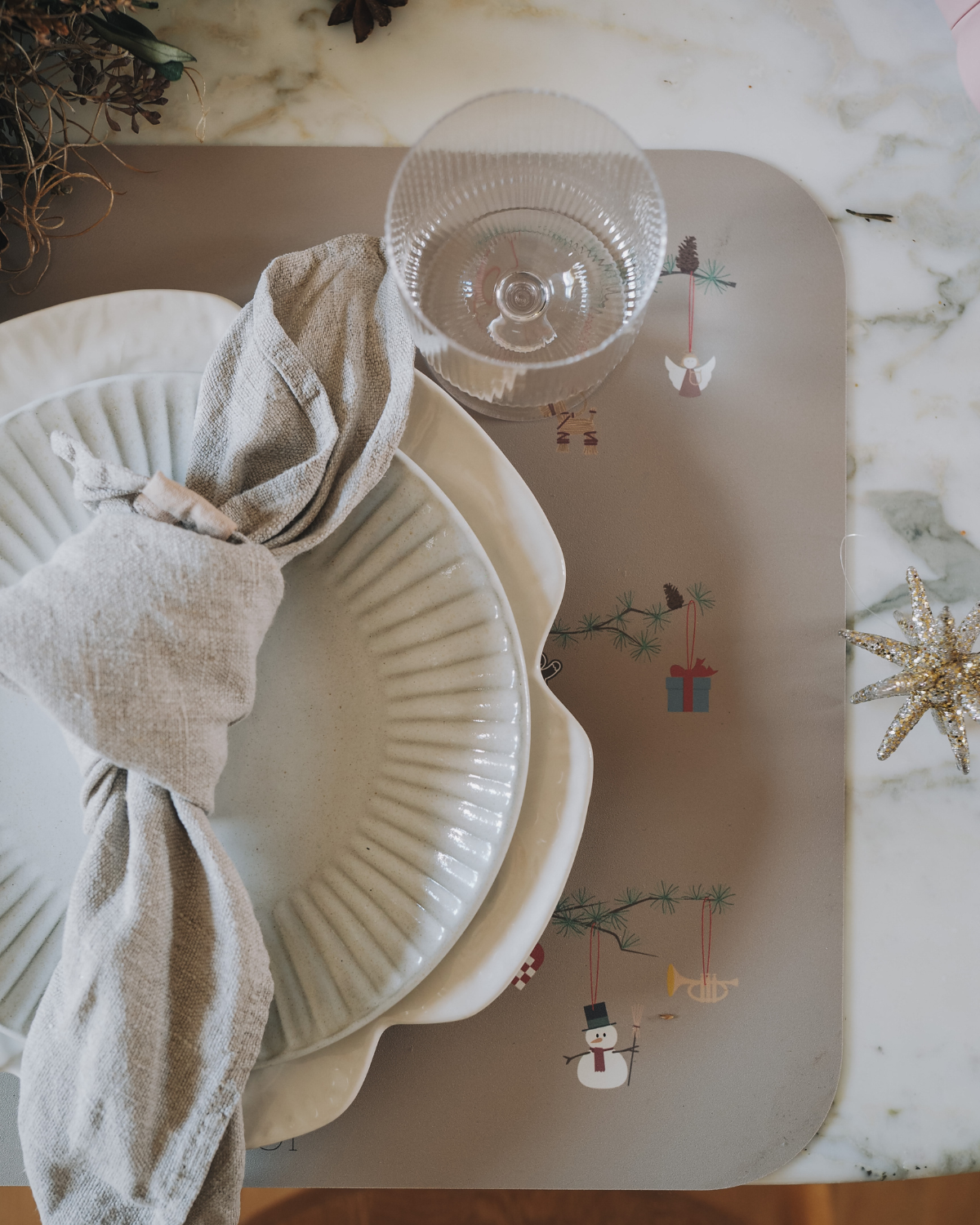 Noui Noui Placemats tovaglietta Christmas Hygge 43x34 cm