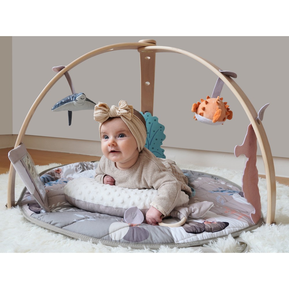 BoJungle Ocean Bliss Wooden Play Gym palestrina legno neonato