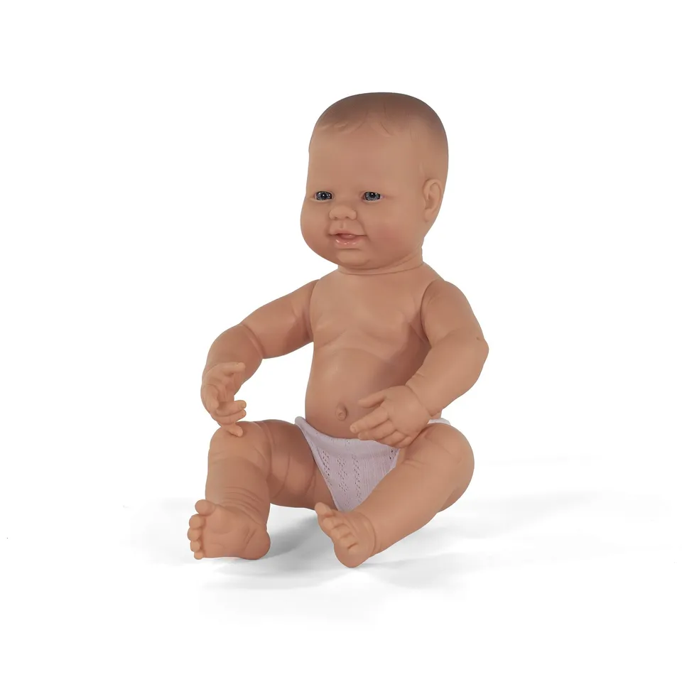 Miniland Bambole bambola neonato ragazzo europeo 40 cm