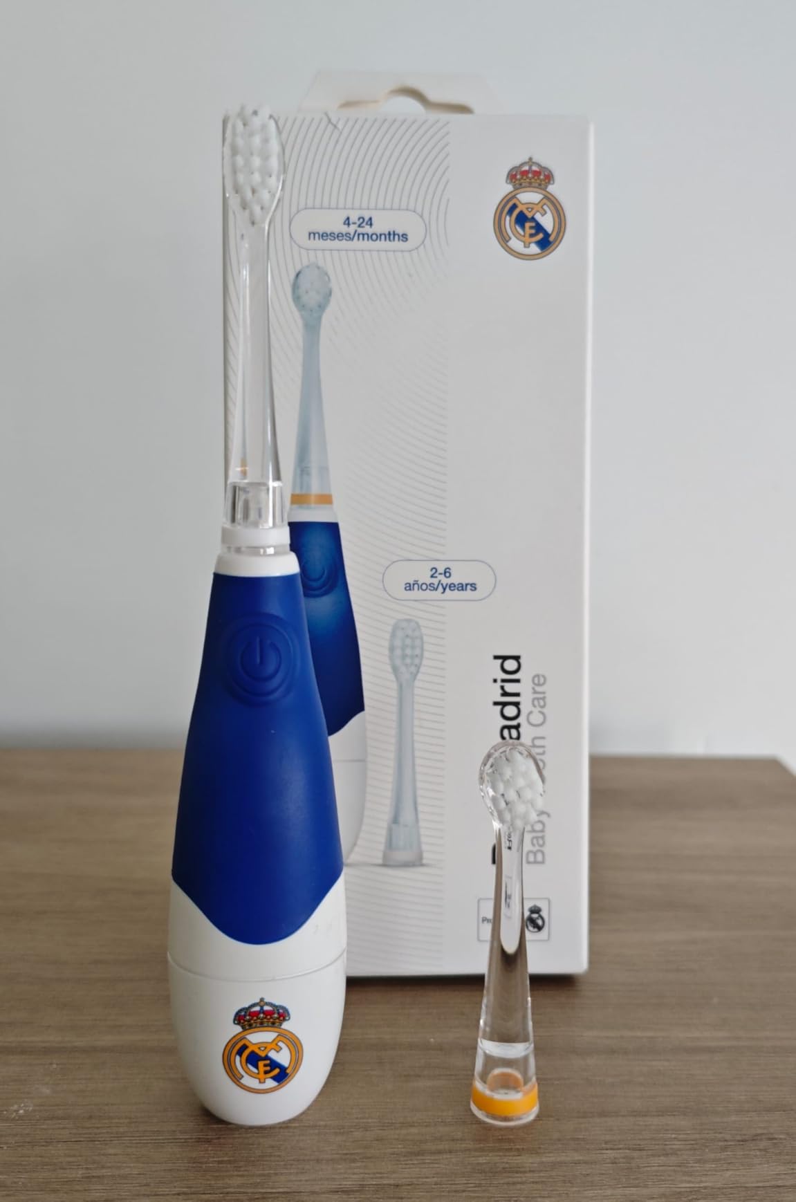 Miniland Spazzolino Elettrico Real Madrid LED 2 testine