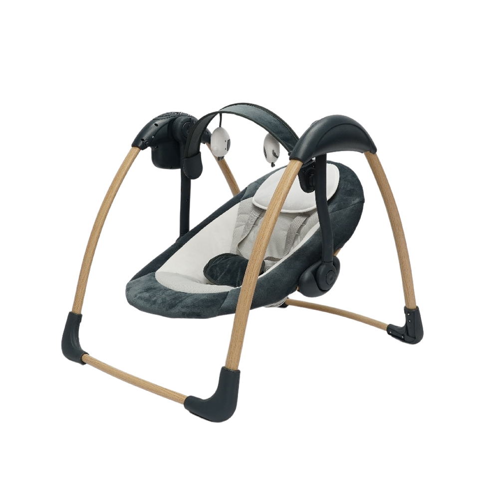 BoJungle Dolphy altalena portatile grigia 9 kg 5 velocità