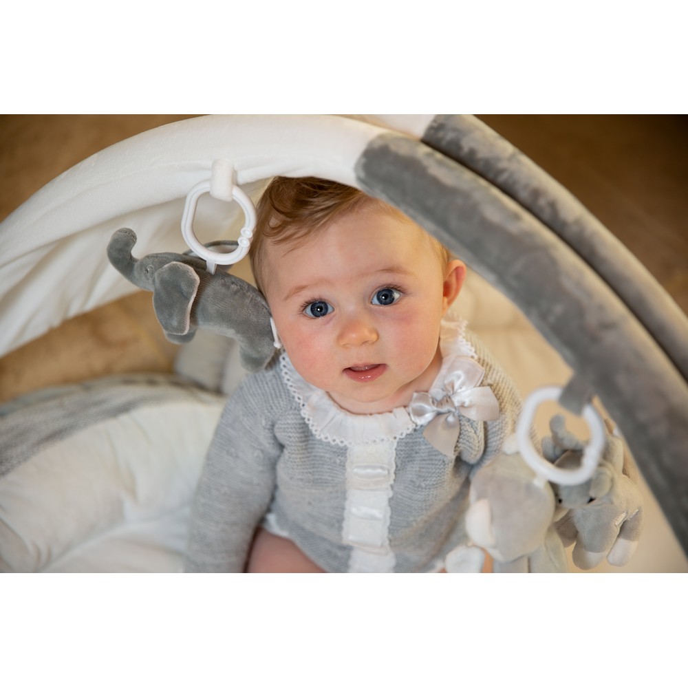 BoJungle Playtime B-Play Gym palestrina Grey Apple morbida