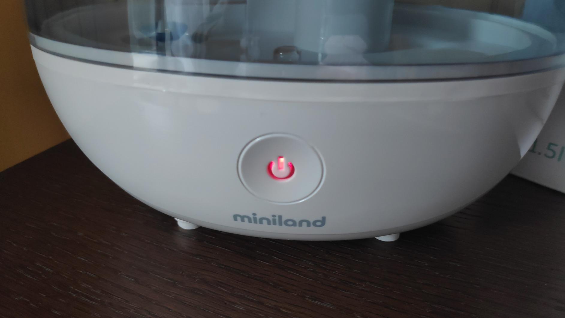 Miniland Humidrop 89173 umidificatore ultrasuoni bianco a essenze