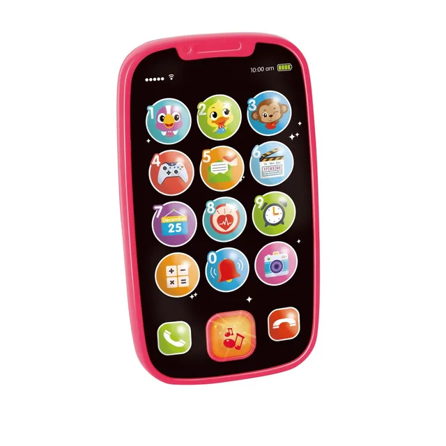 BoJungle Playtime My First Smart Phone telefono rosso 12m+
