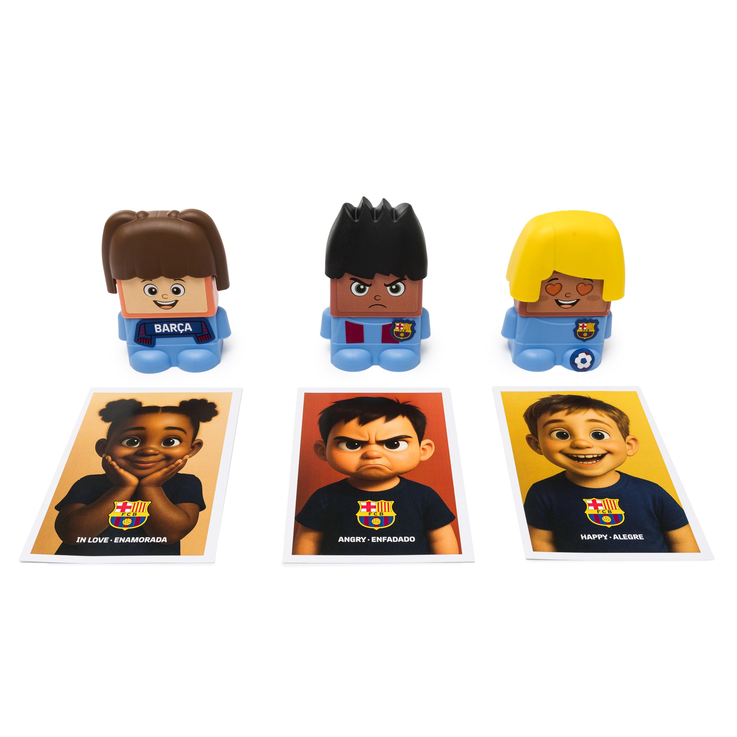 Miniland EmoTeam Gioco Emozionale Calcio 2 Anni Barça