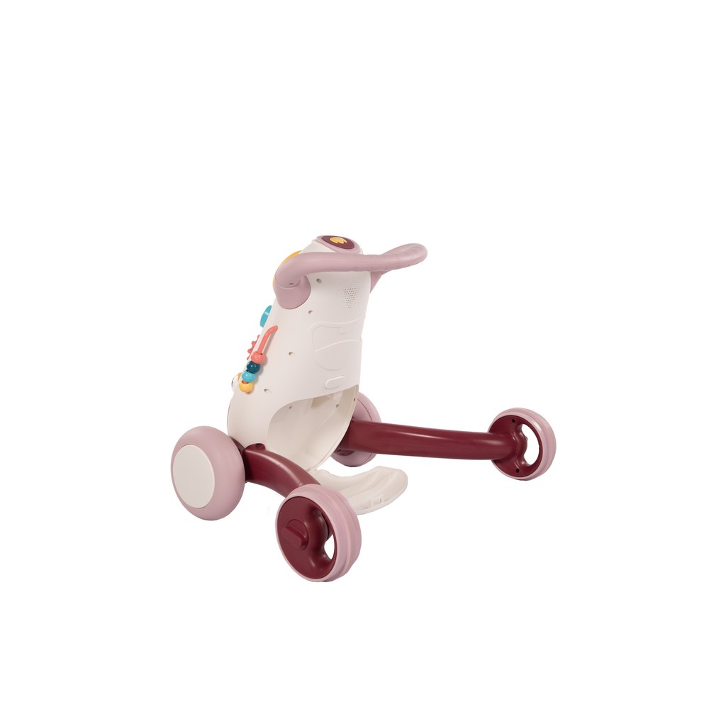 BoJungle Playtime Jumpy Carrello Primipassi Rosa