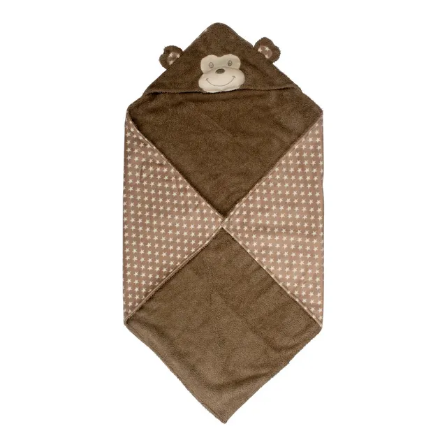 BoJungle B-Bathcape accappatoio Tambo Monkey 75x75