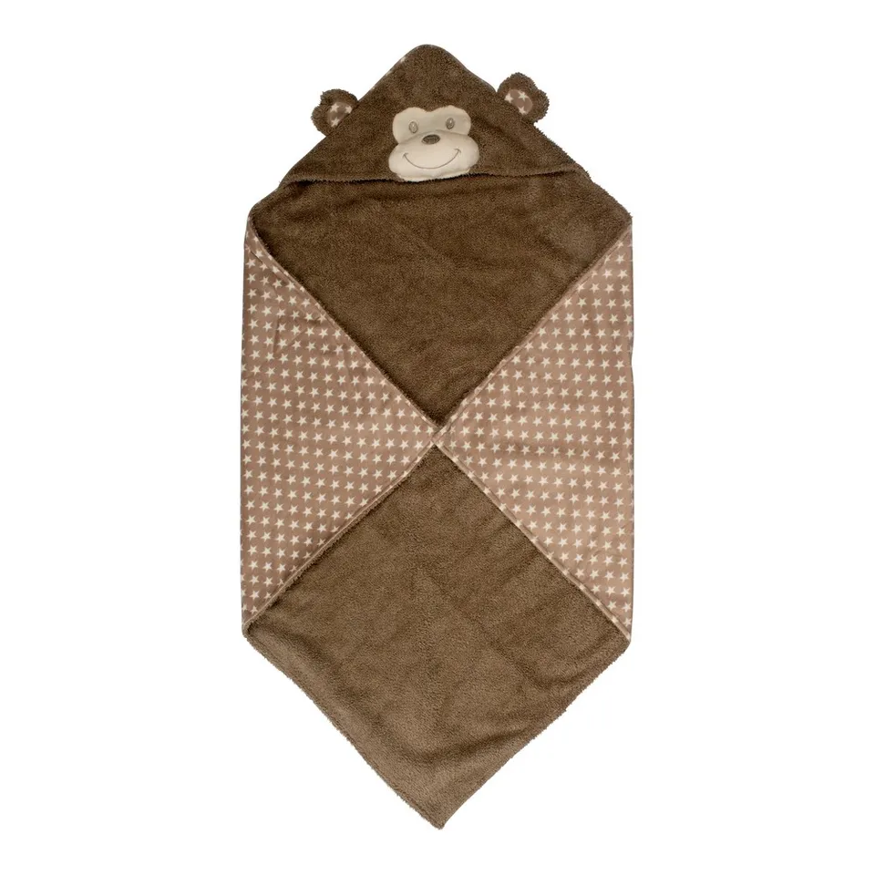 BoJungle B-Bathcape accappatoio Tambo Monkey 75x75