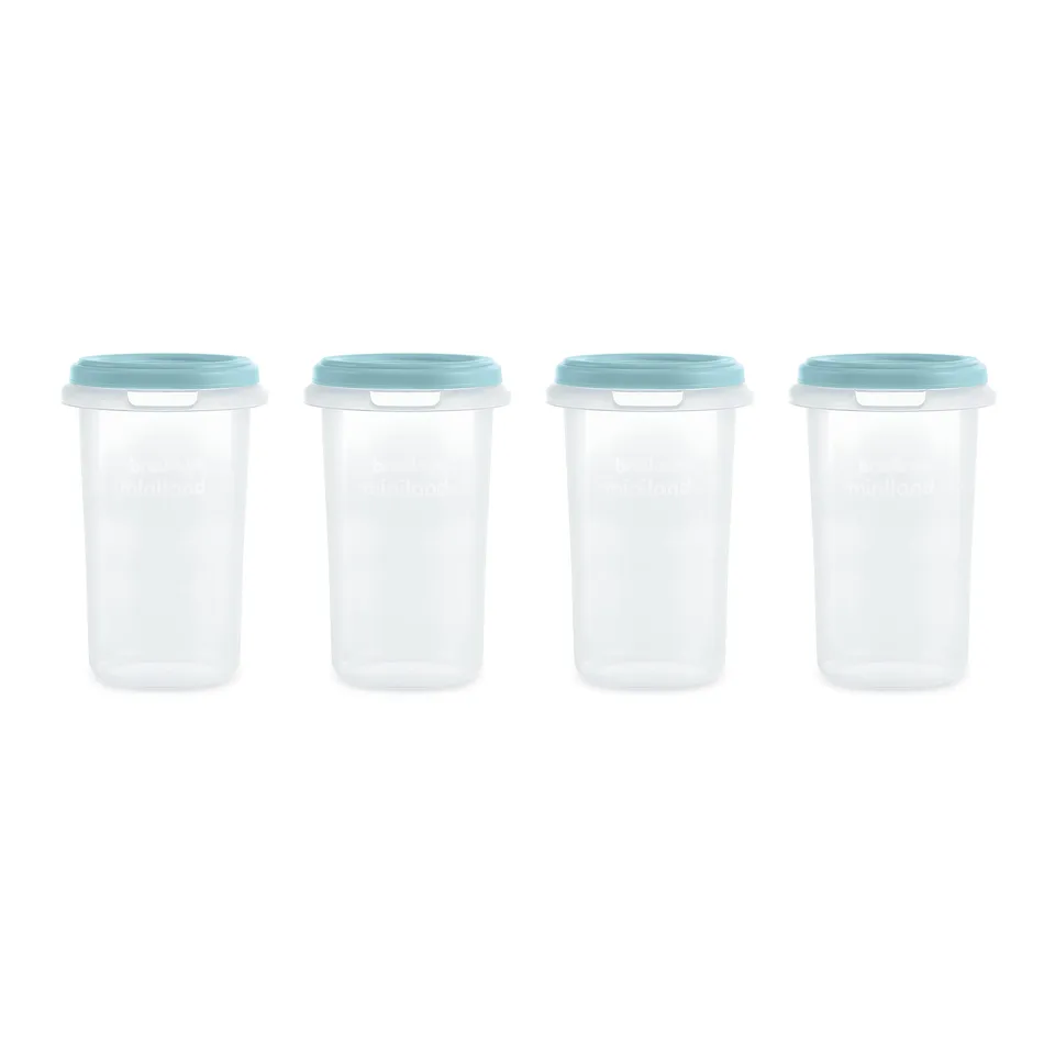 Miniland Alimentazione Hermisized Ocean 330 ml Set 4 Contenitori