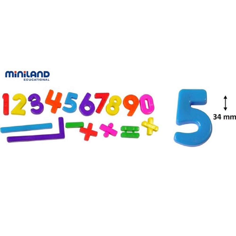 Miniland Angolo Magnetico Numeri gioco 54 pezzi 3-6 anni