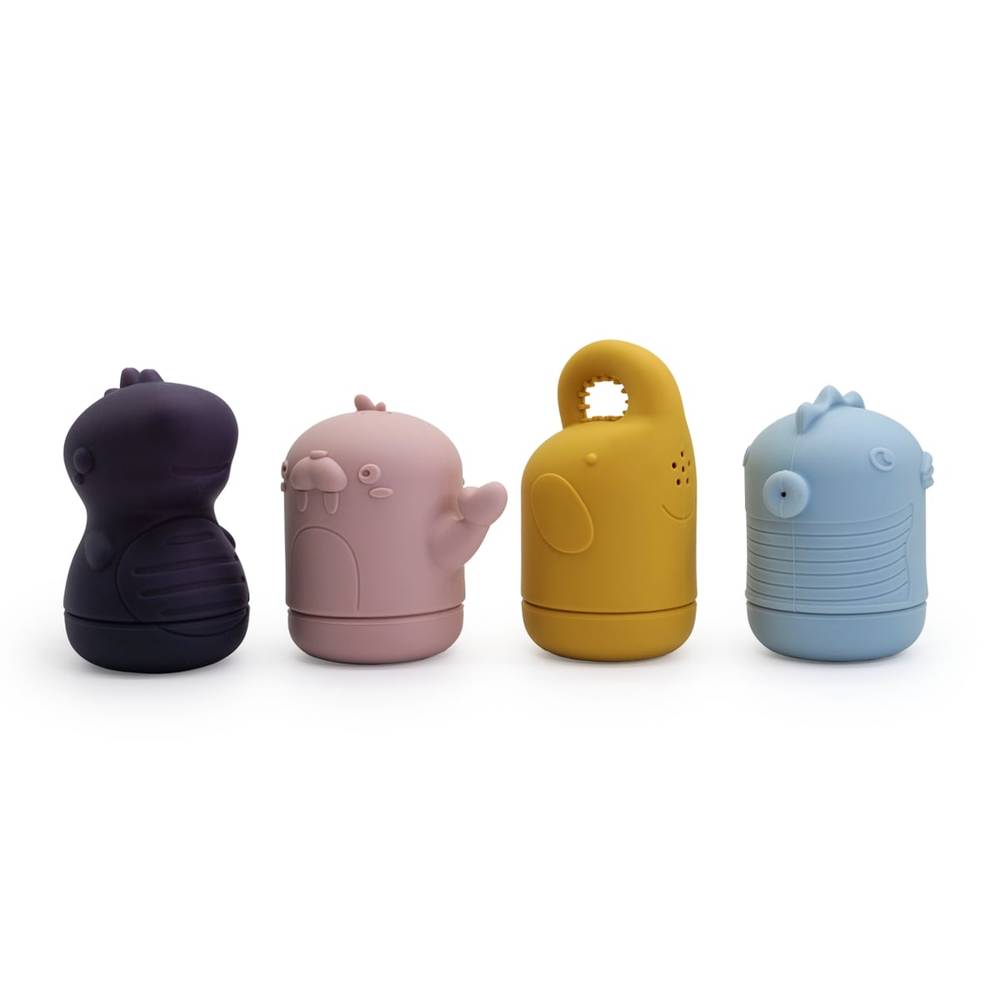 Mizu Baby Ofuro set 4 giochi bagno silicone draghetto termosensibile
