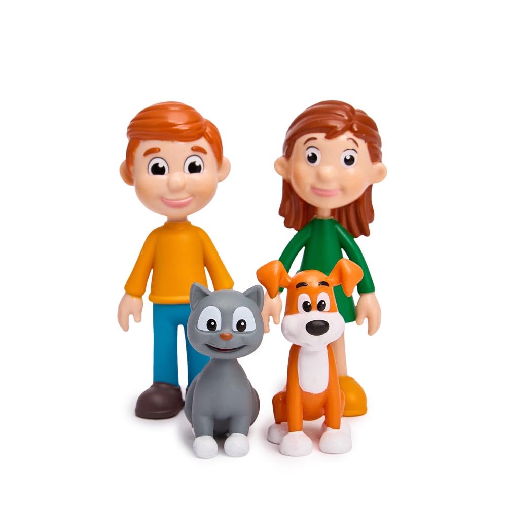 Miniland Famiglia Pelle Chiara Set 8 Figure Educative
