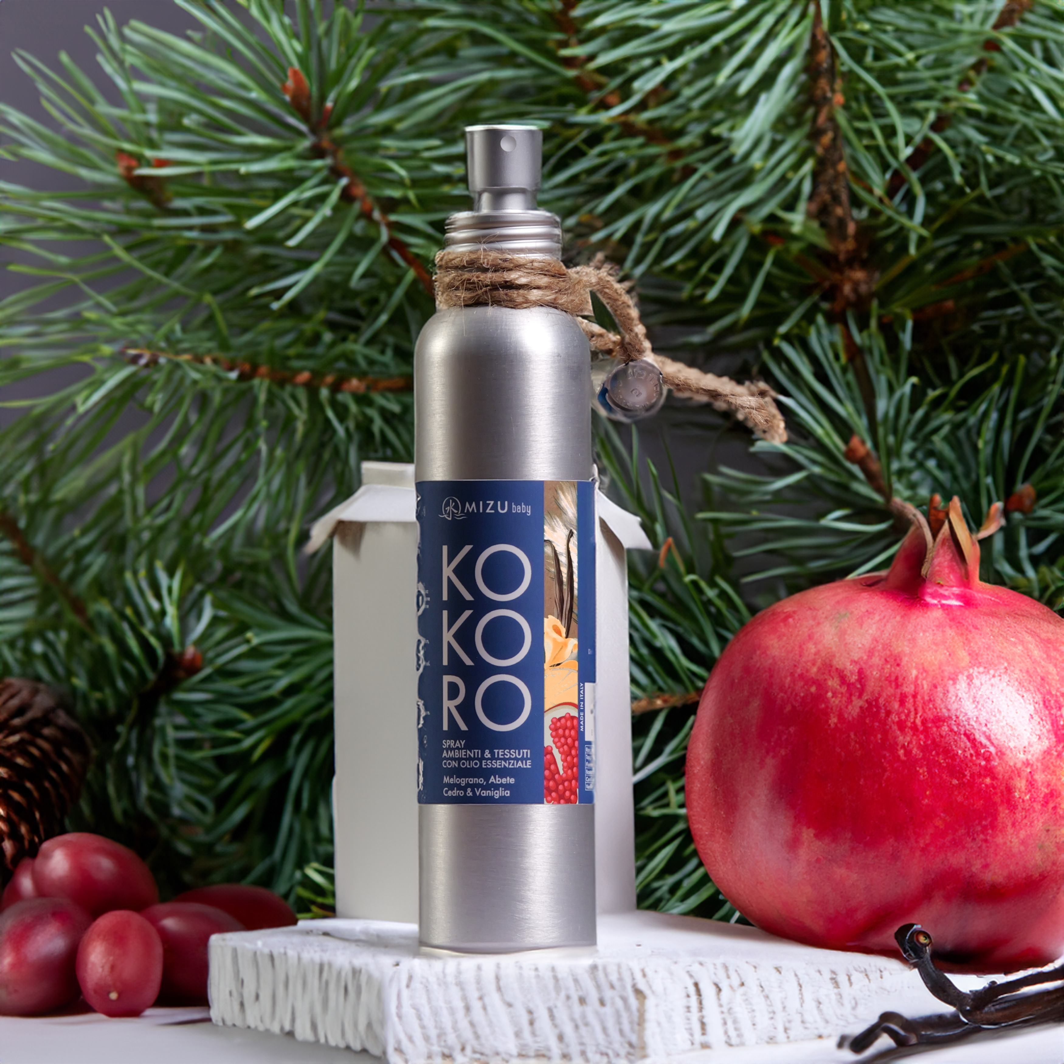 Mizu Baby Kokoro Spray Ambiente Melograno Vaniglia 150ml