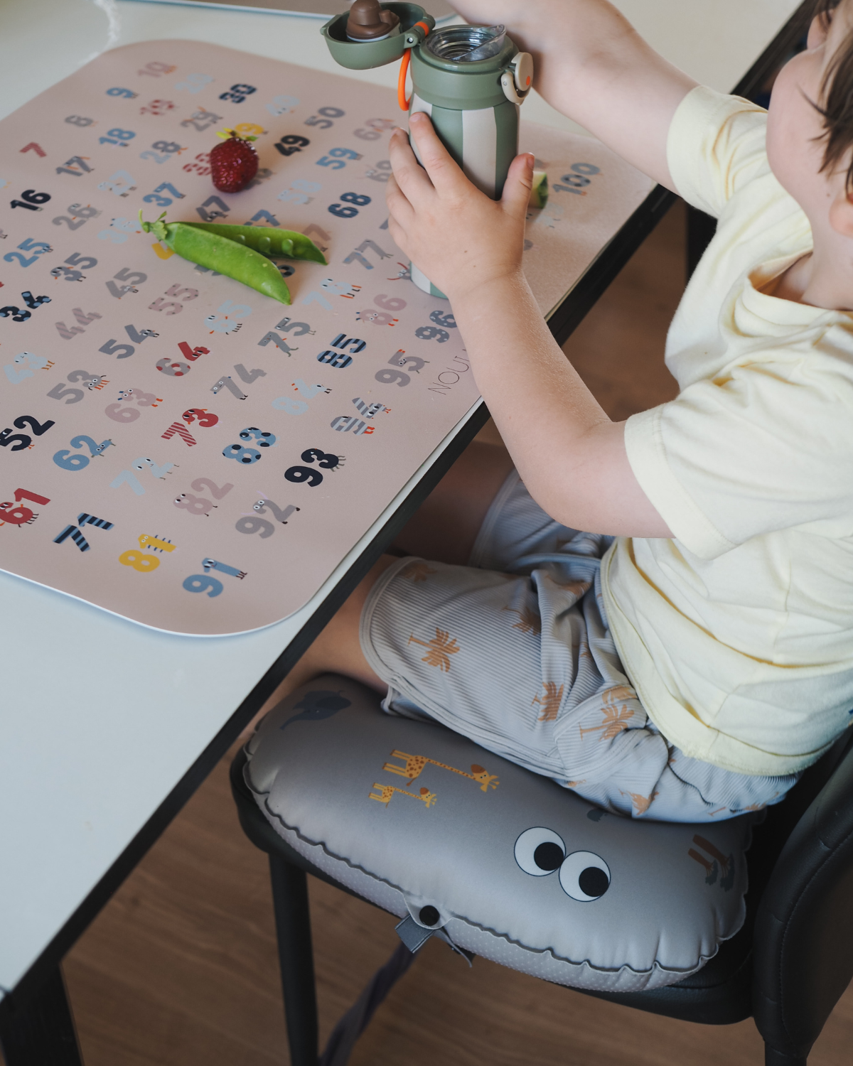 Noui Noui XL Placemats tovaglietta Contare fino a 100 55x45