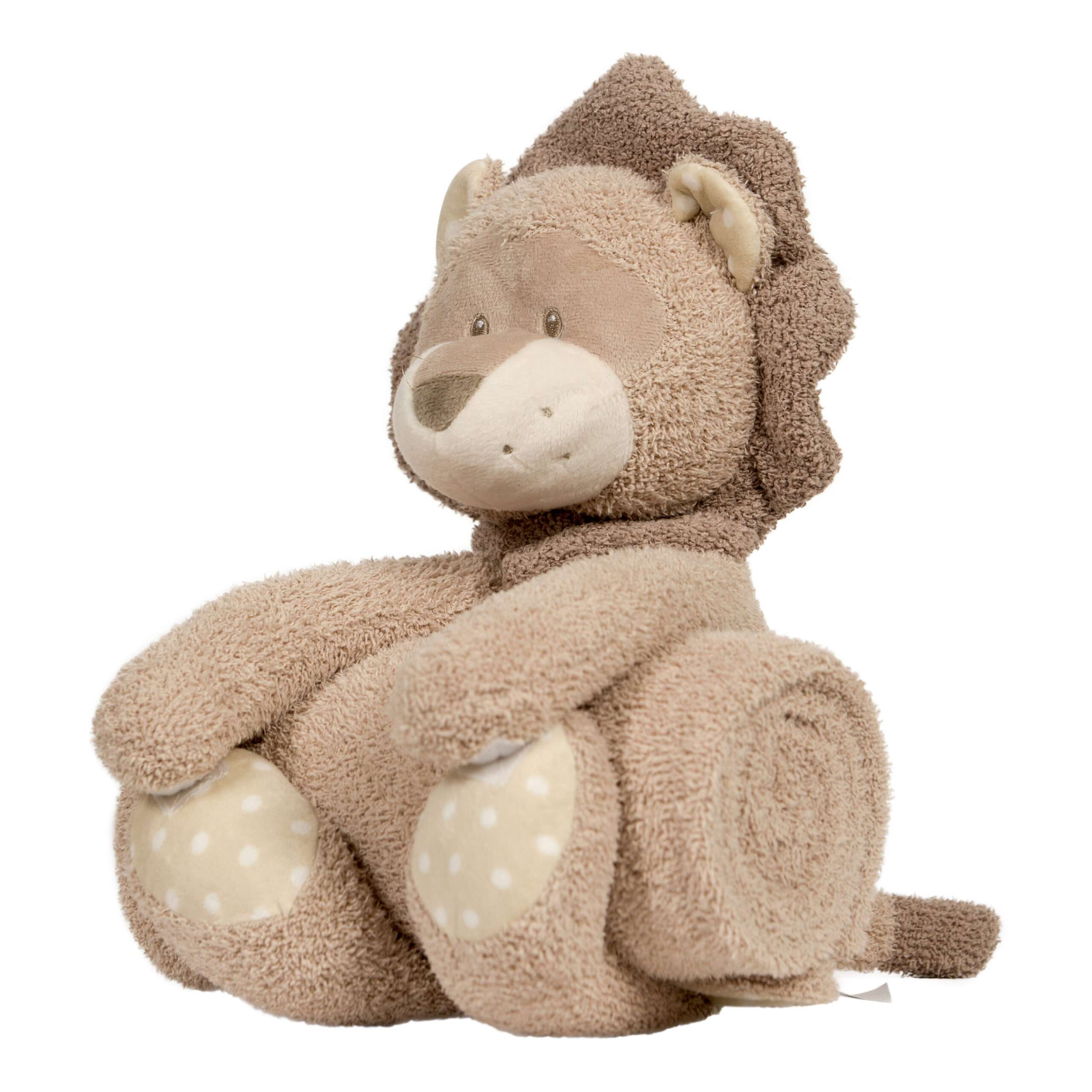 BoJungle Kenzi Peluche Leone con Coperta 75x95 cm