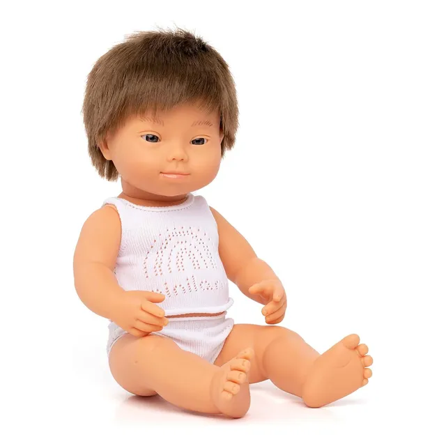 Miniland bambola sindrome di Down 38 cm vinile