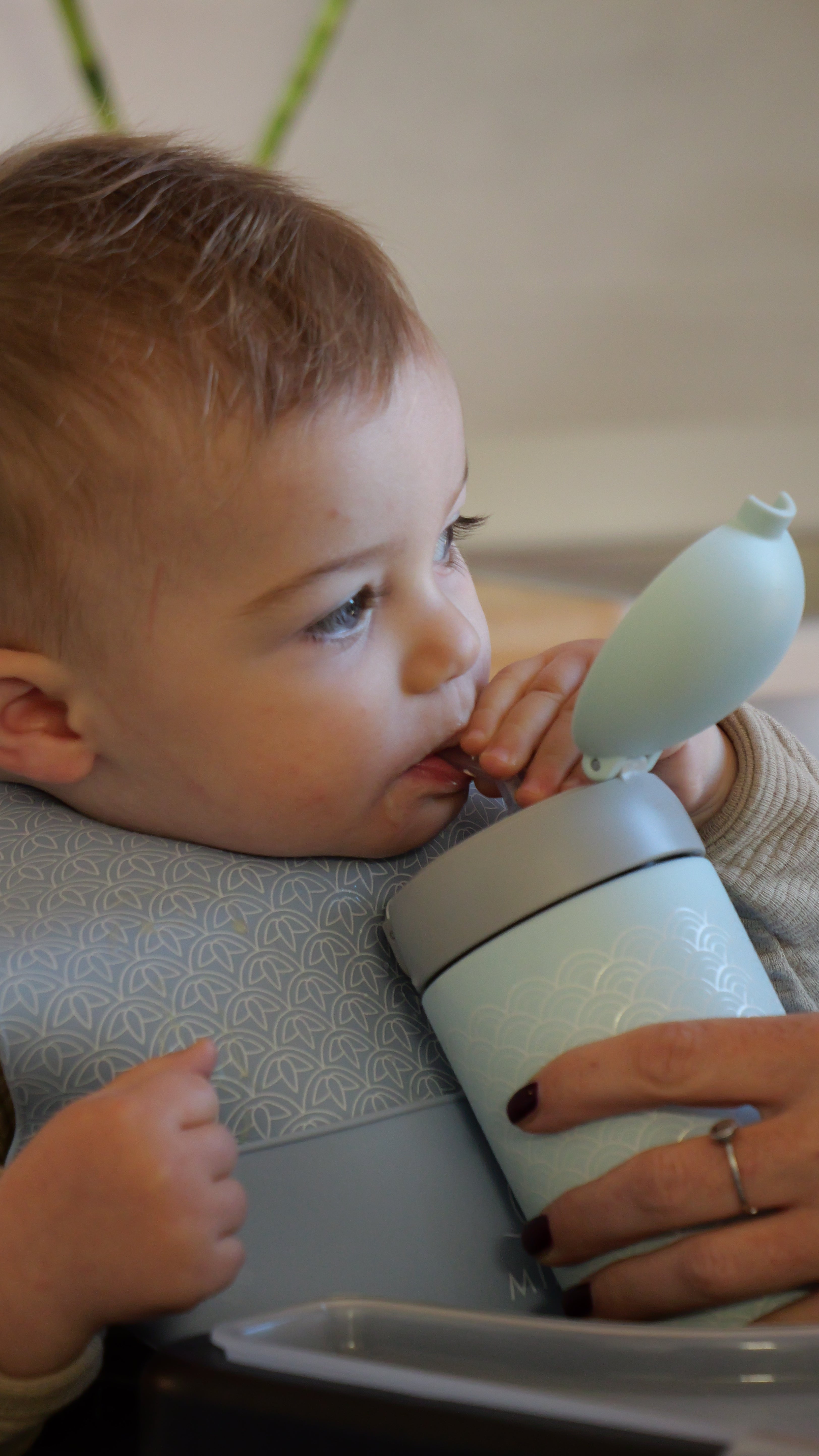 Mizu Baby Yume Straw Thermos Acciaio 430ml Cannuccia
