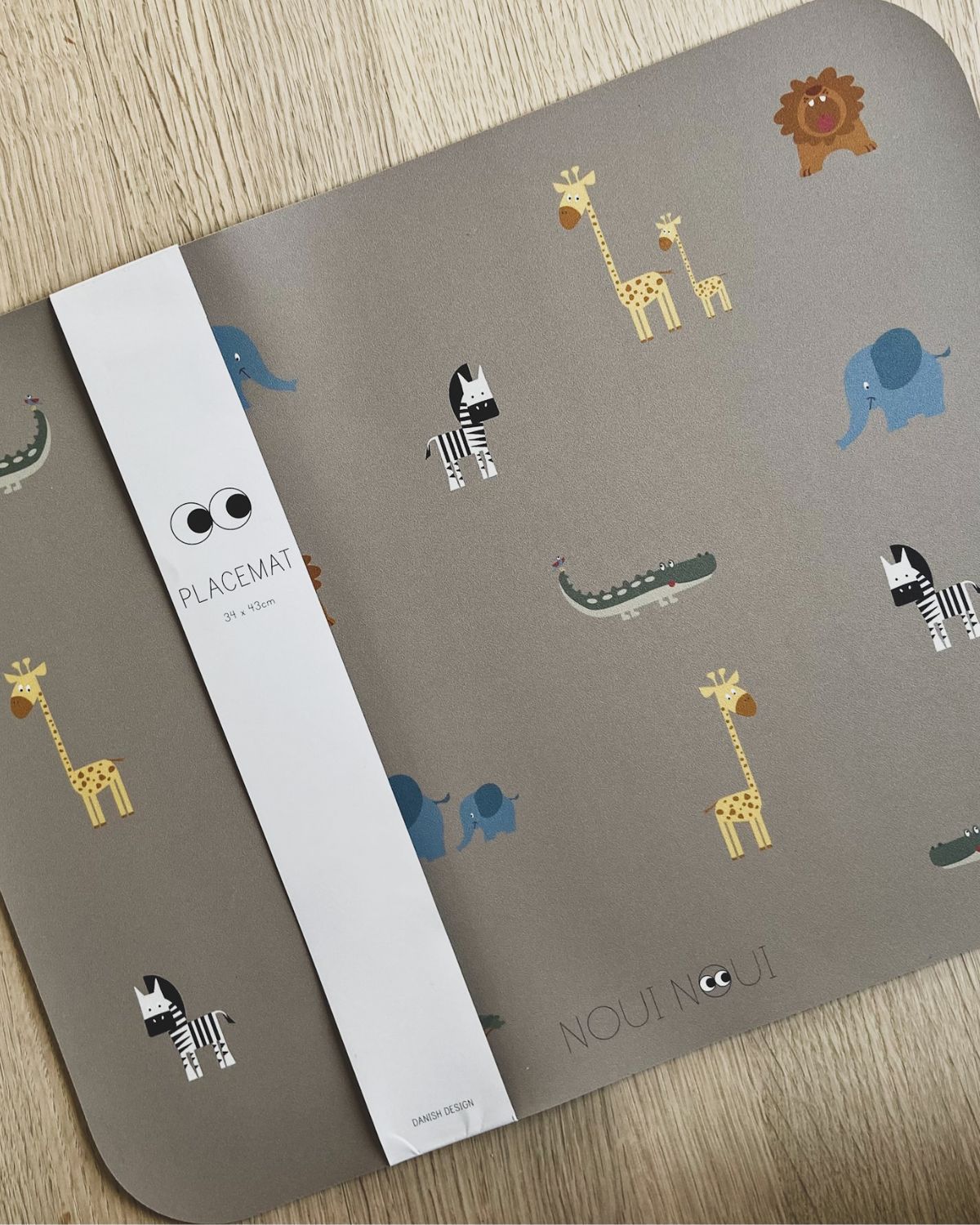 Noui Noui Placemats tovaglietta Safari 43x34 vinile