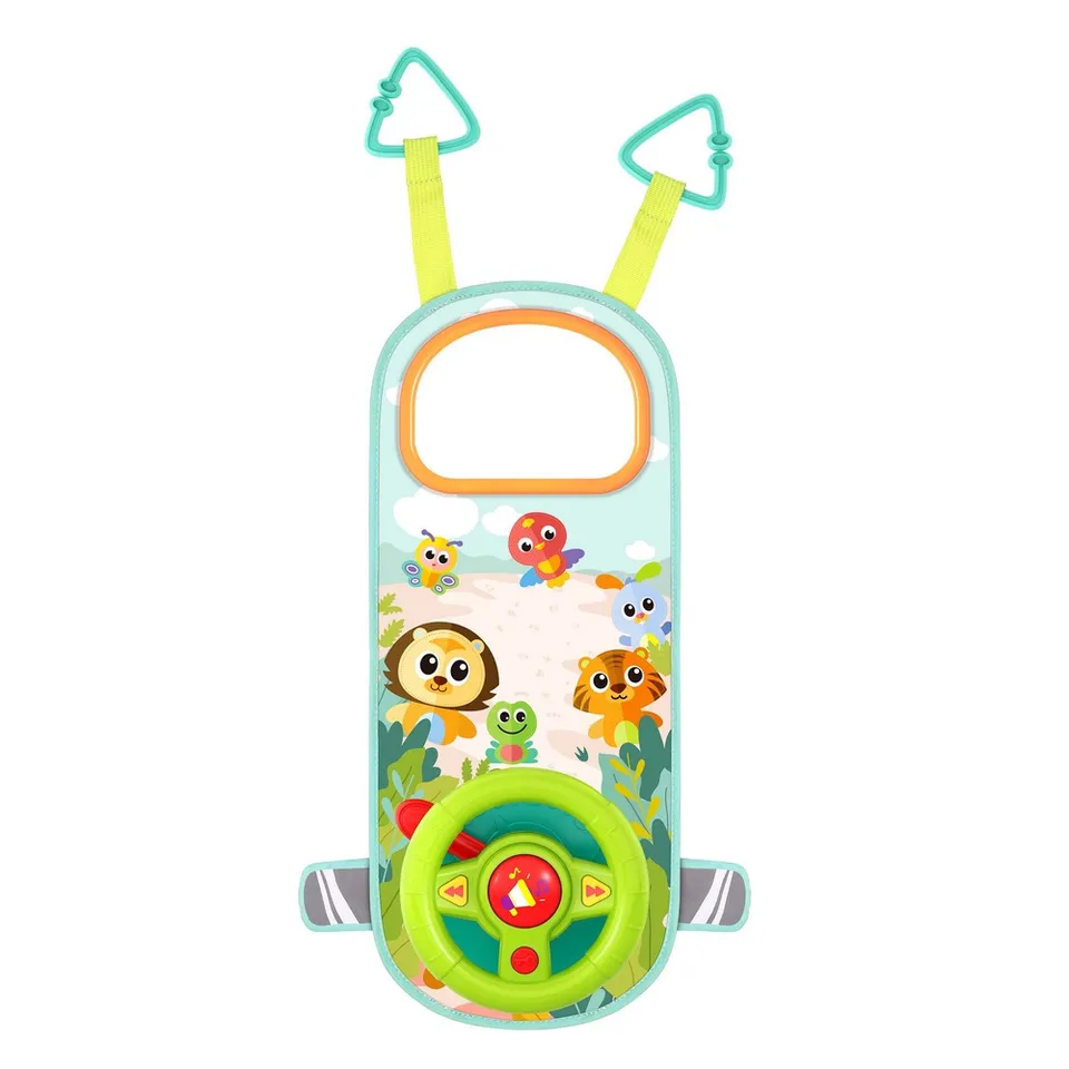 BoJungle Playtime Car Steering Wheel volante suoni luci