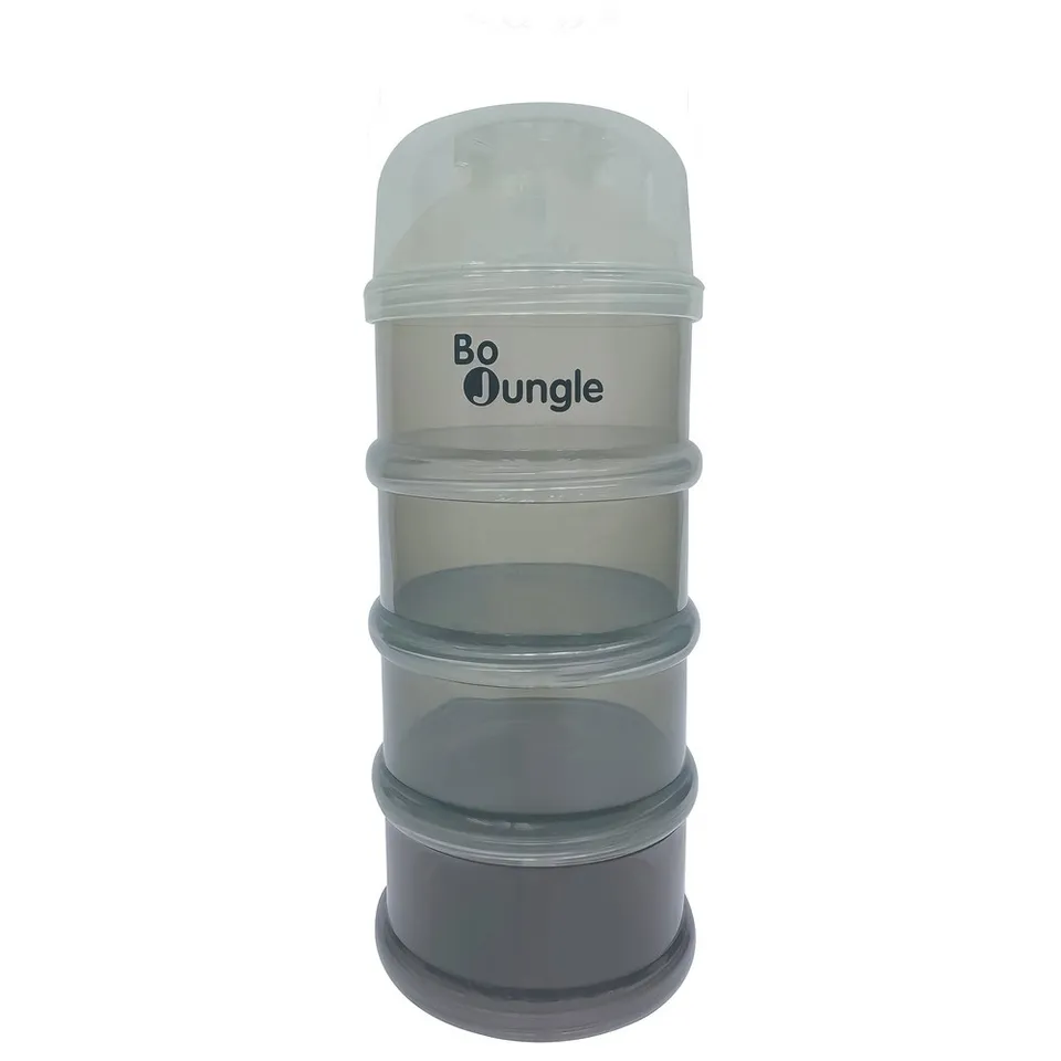 BoJungle B-Dose Dosatore Latte Polvere Grigio 4 Scomparti