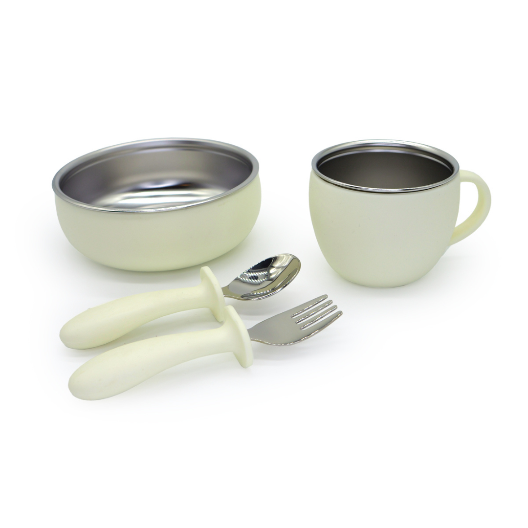 Mizu Baby Taiki Steel Set Pappa Talco 4 Pezzi