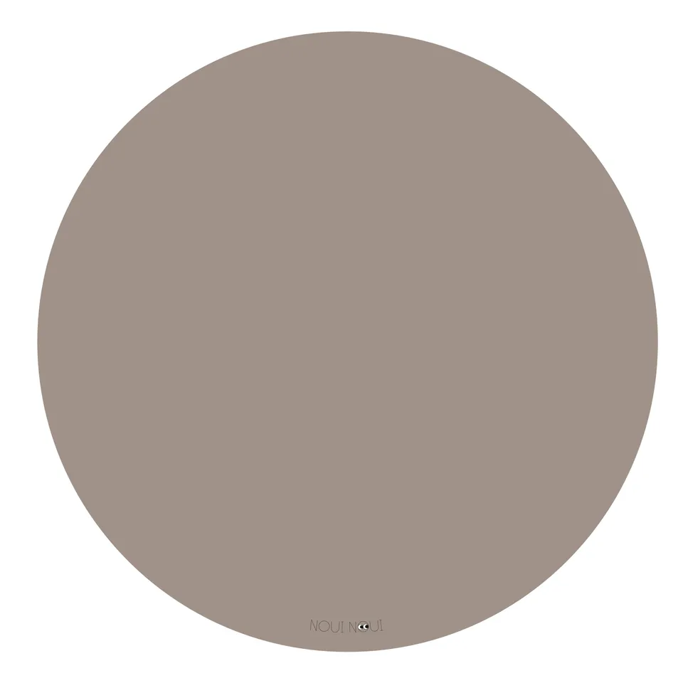 Noui Noui Floor Mats Cocoa tappetino rotondo 115 cm vinile