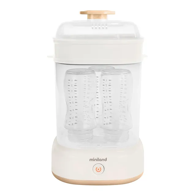 Miniland Mini Steamy Sterilizzatore Vapore Beige 8 Minuti