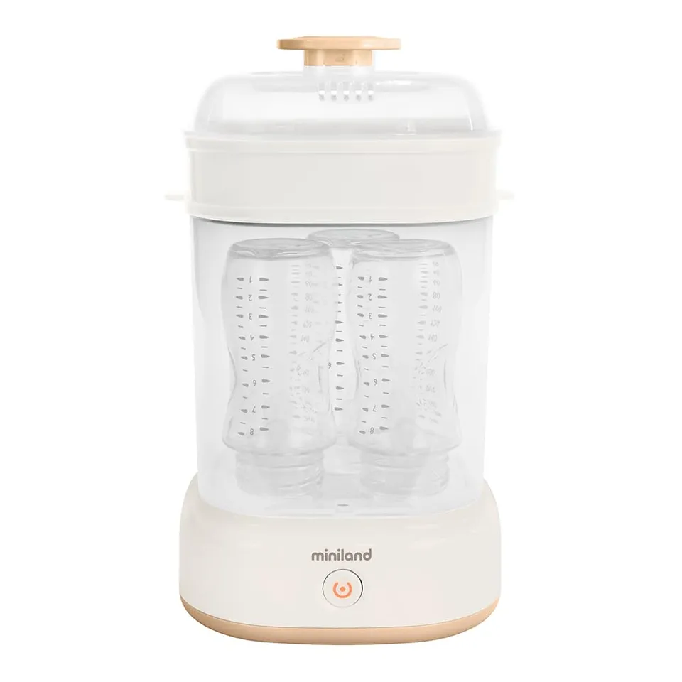 Miniland Mini Steamy Sterilizzatore Vapore Beige 8 Minuti